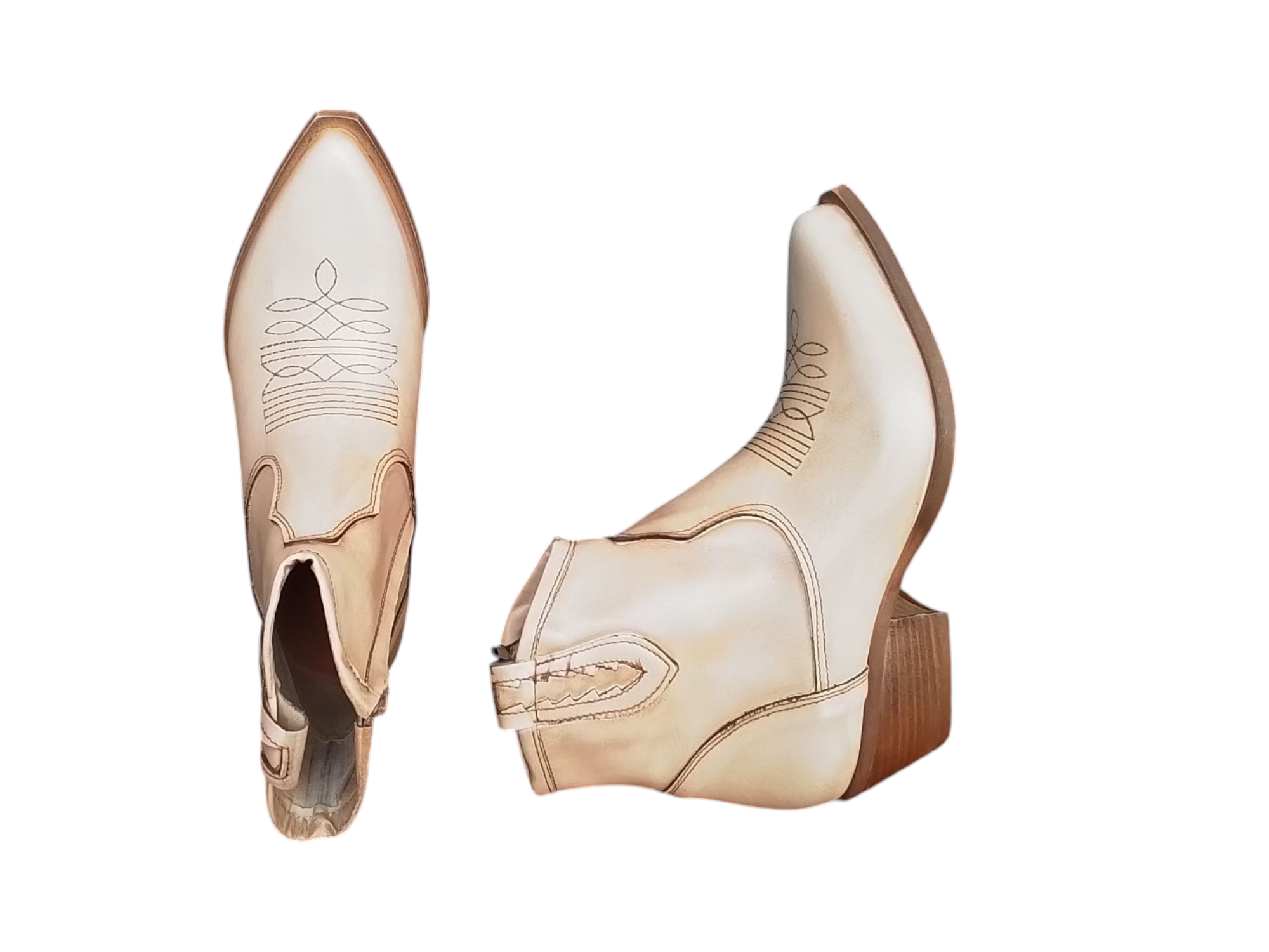 Made in italy camperos donna, art. 925, colore panna