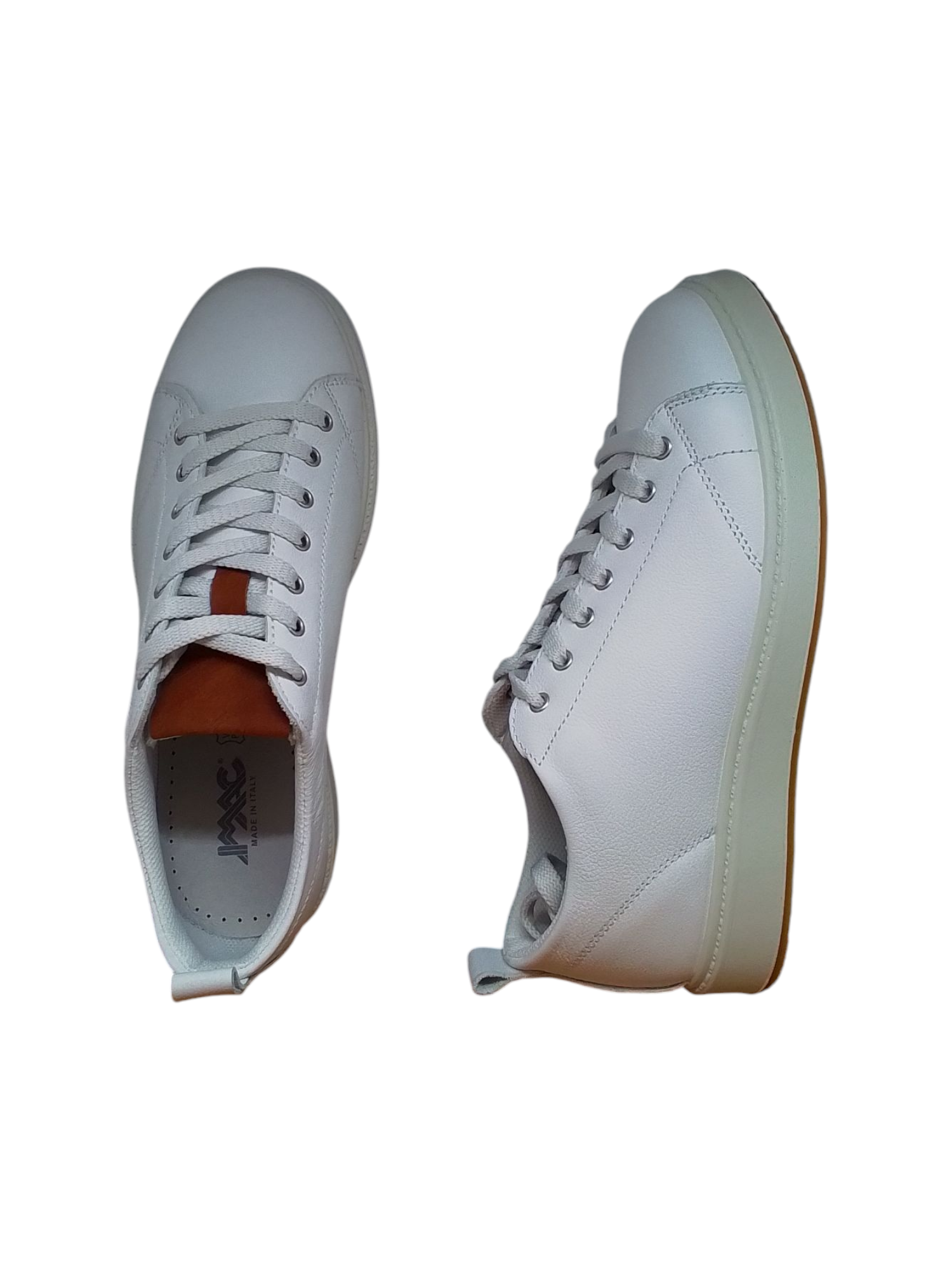 Imac sneakers uomo, art.752410, colore white cognac