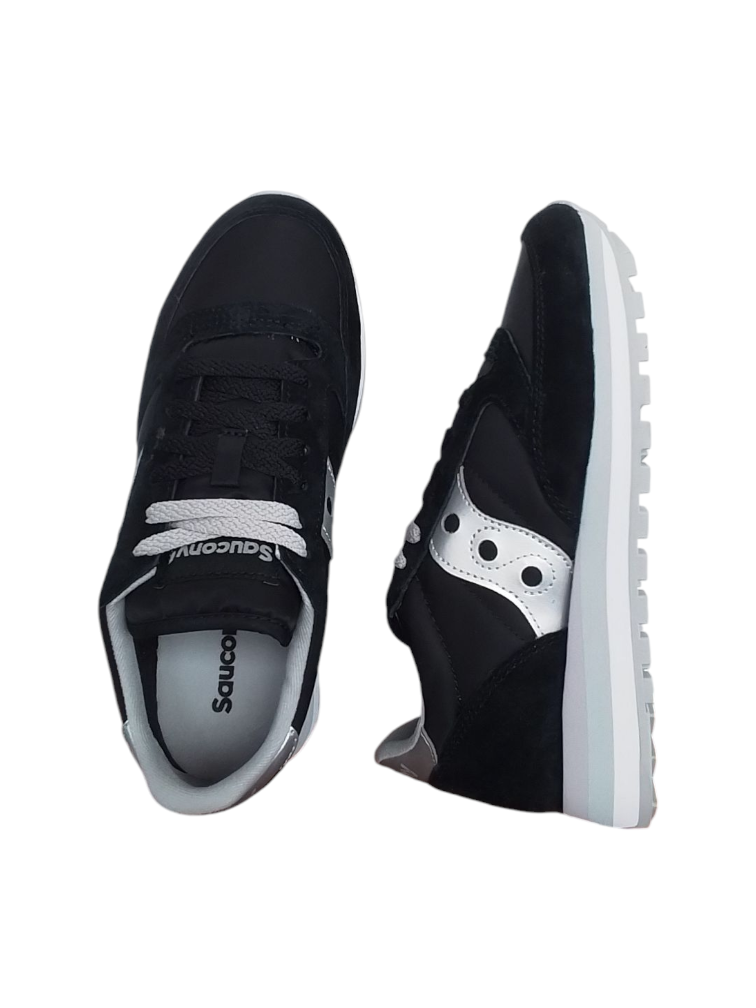 Saucony sneakers donna, art, JAZZ TRIPLE, colore black silver