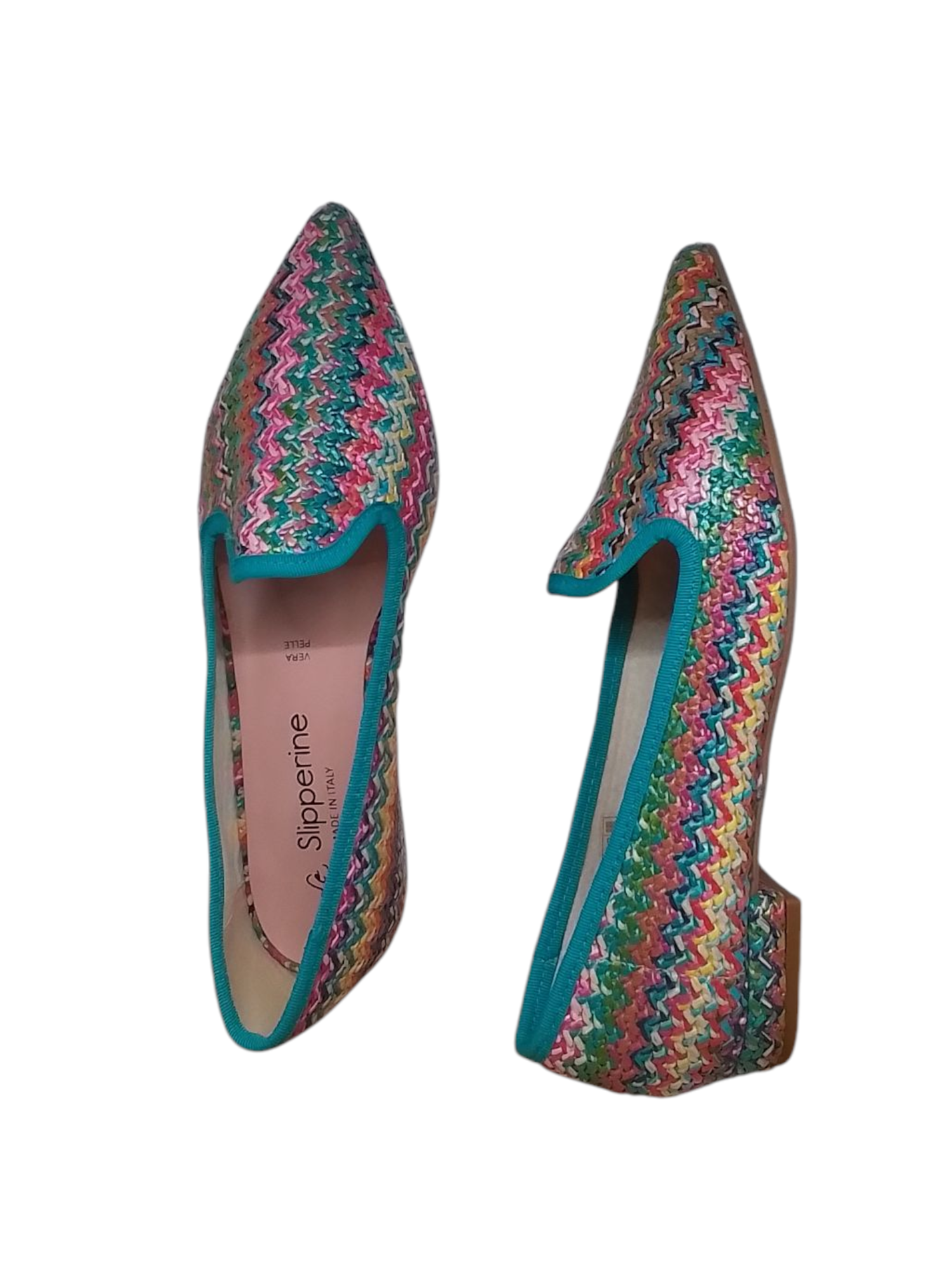 Le slipperine mocassino donna, art.1030/60, colore multi