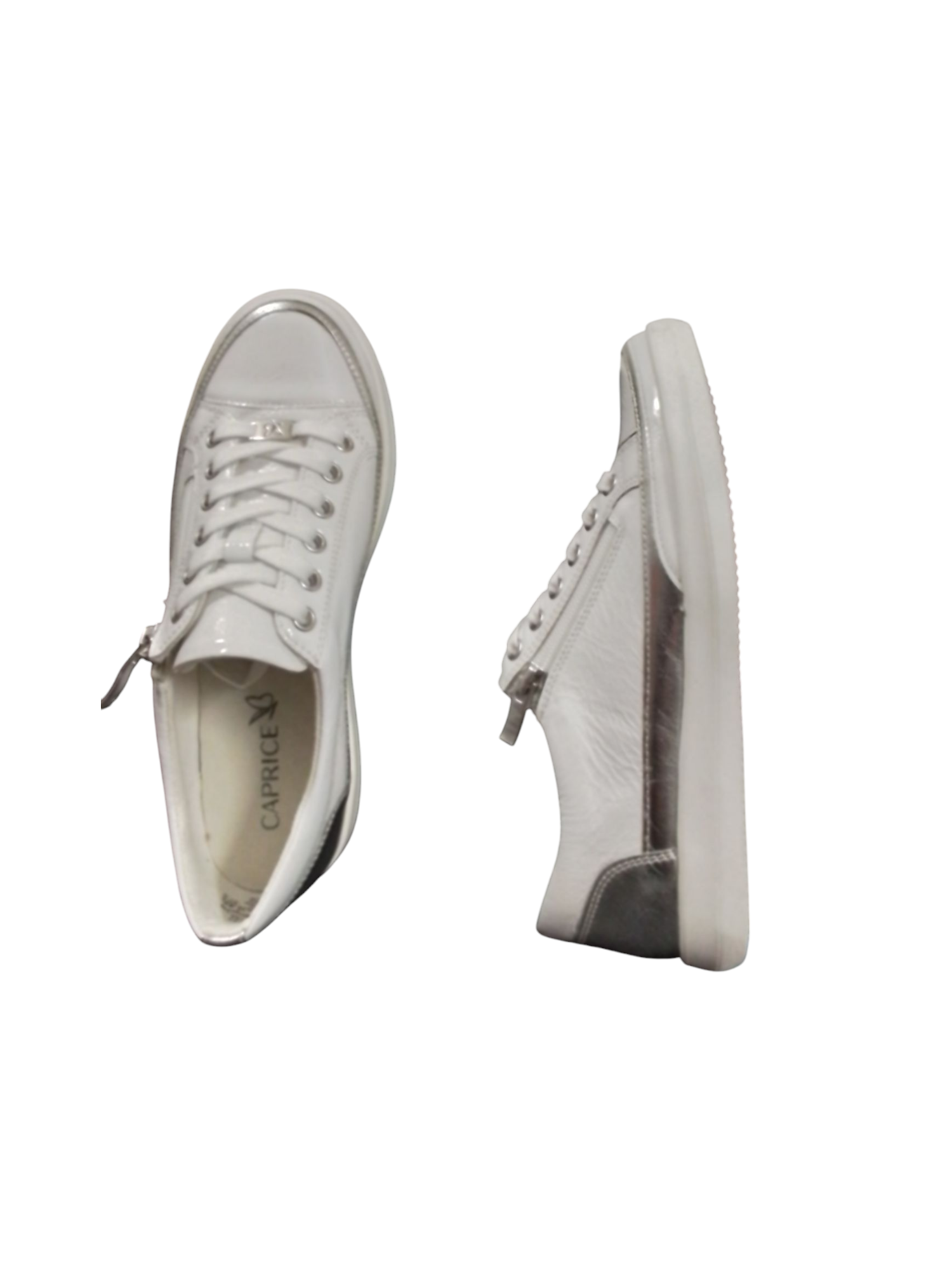 Caprice sneakers donna, art.2370644, colore white/silver