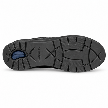 STONEFLY 221733 SNEAKER ZIP GRIGIO LAMINATO