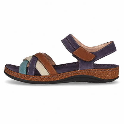 Sandalo TEXX multicolor - vista 2 su sfondo bianco
