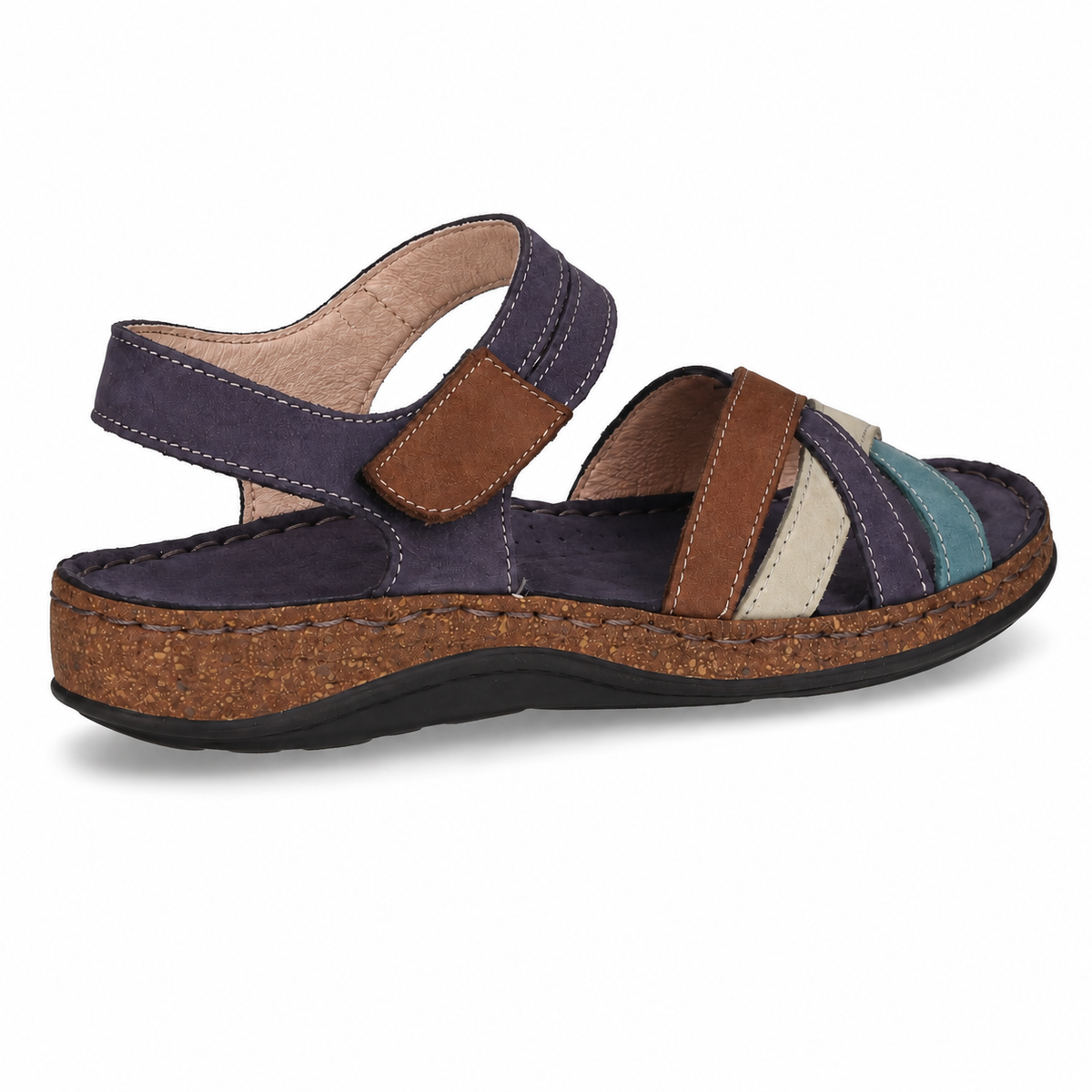 Sandalo TEXX multicolor - vista 3 su sfondo bianco