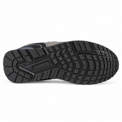 U.S. GRAND POLO 12165 SNEAKER GRAY-DEEP su sfondo bianco
