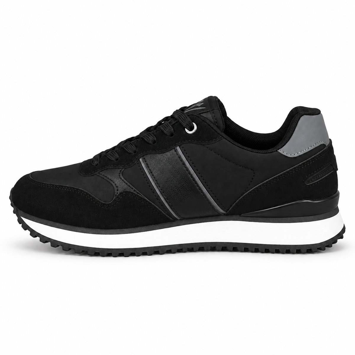 U.S. GRAND POLO 12240 BLACK su sfondo bianco
