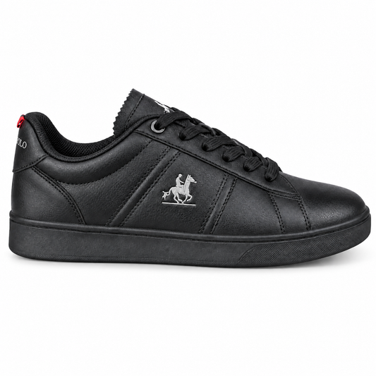 U.S. GRAND POLO 23205 BLACK su sfondo bianco